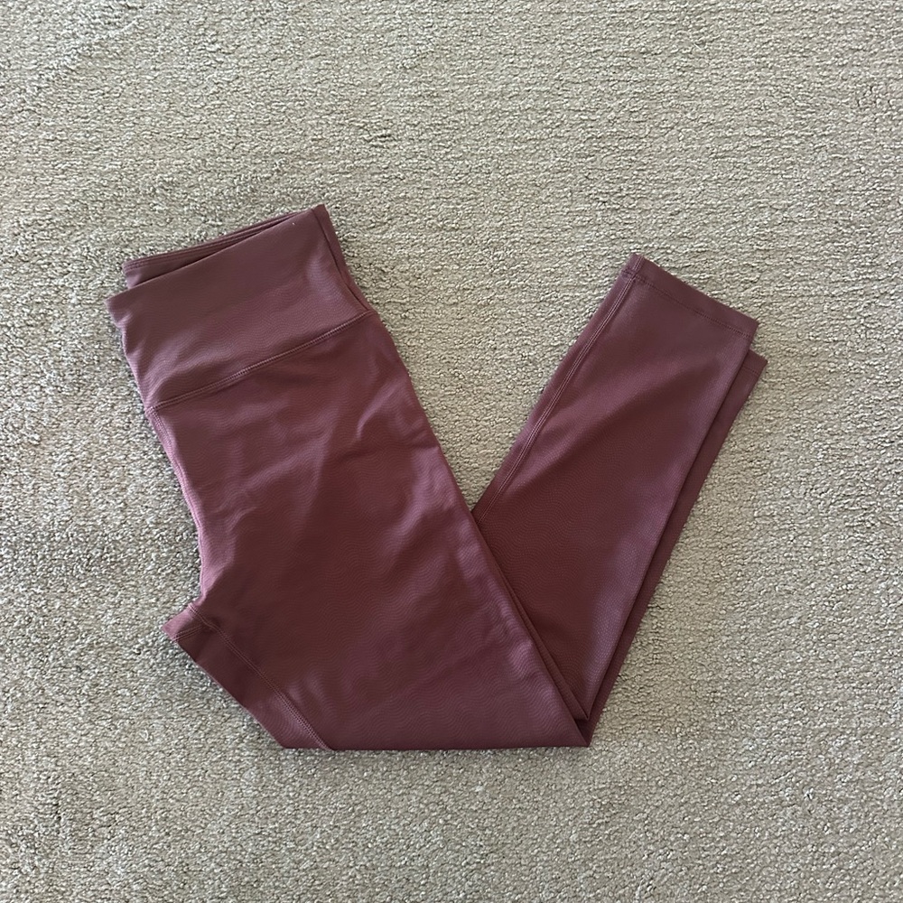 ZYIA Maroon Women's Leggings